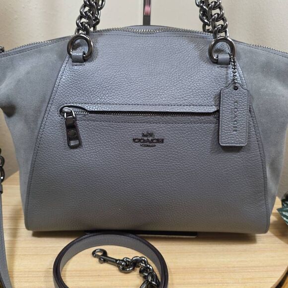 Coach Chain Prairie Satchel - Picture 2 of 15